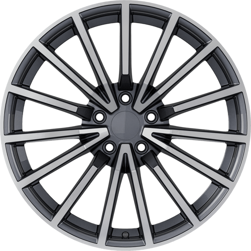 8.5X19" PCD 5X112 AGT Wheels 19288 57.10 mm Gun Metal Diamond