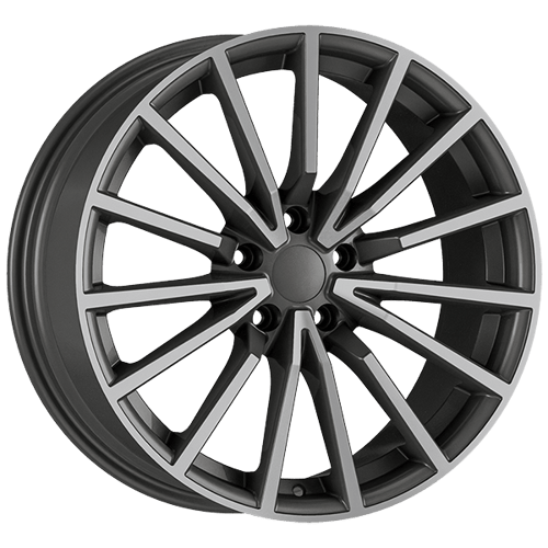 8.5X19" PCD 5X112 AGT Wheels 19288 57.10 mm Matt Titan Diamond