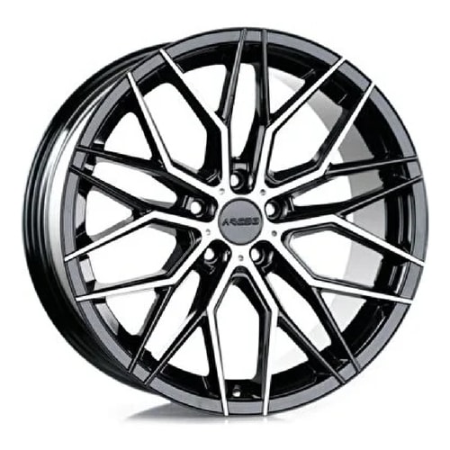 8.5X19" PCD 5X112 Arceo Wheels  19141 ET35 73.1 mm BLACK DIAMOND