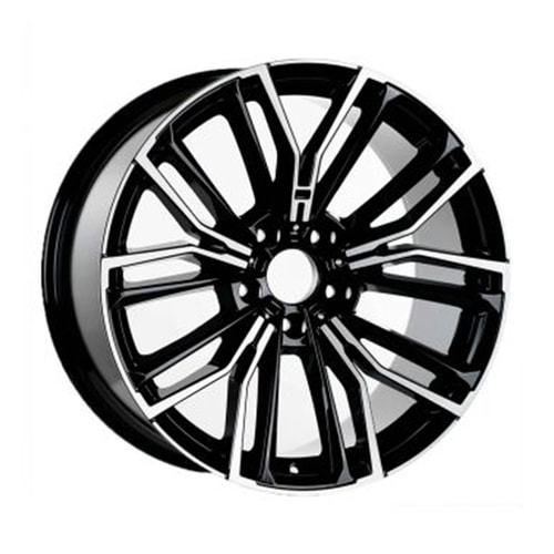 8.5X19" PCD 5X112 Arceo Wheels  19181 BLACK DIAMOND ET26 66.6 mm
