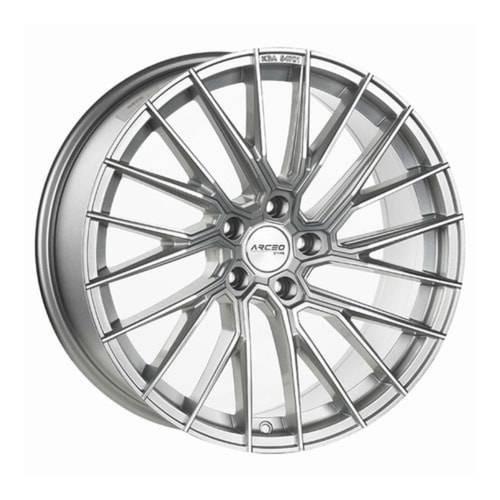 8.5X19" PCD 5X112 Arceo Wheels 19200 BLACK TINT MALLORCA ET35 73.1 mm