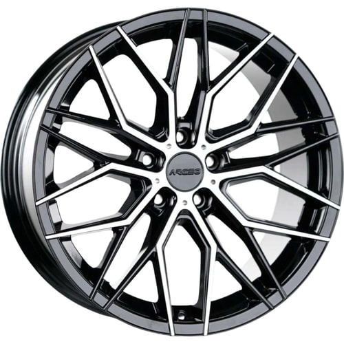 8.5X19" PCD 5X112 Arceo Wheels ARC-19141-57 ET40 BLACK DIAMOND 73.1 mm