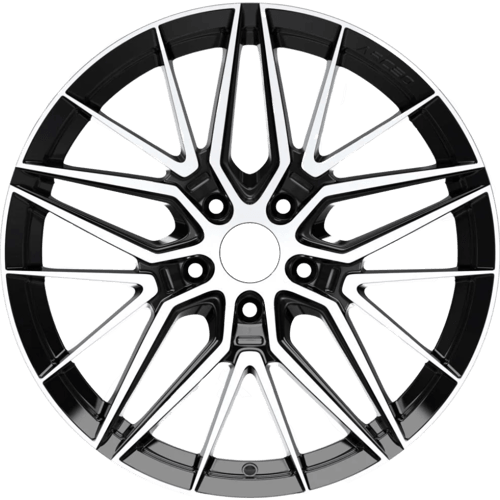 8.5X19" PCD 5X112 Arceo Wheels ARC-19193-03 ET35 BLACK DIAMOND SEVILLA 73.1 mm