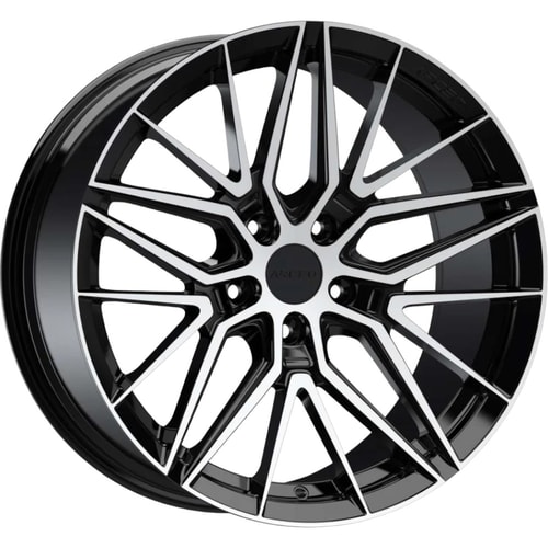8.5X19" PCD 5X112 Arceo Wheels ARC-19193-03 ET35 BLACK DIAMOND SEVILLA 73.1 mm