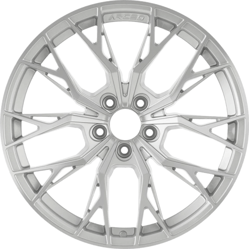 8.5X19" PCD 5X112 Arceo Wheels ARC-19239-11 ET45 SILVER DIAMOND ROMA 73.1 mm