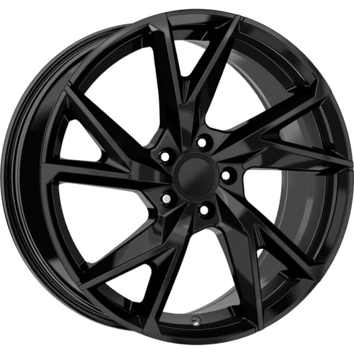 8.5X19" PCD 5X112 EMR Wheels EMR-CA23-01 ET45 66.6 mm Black