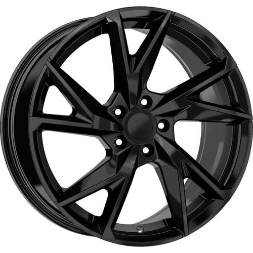 8.5X19" PCD 5X112 EMR Wheels EMR-CA23-02 ET40 66.6 mm Black
