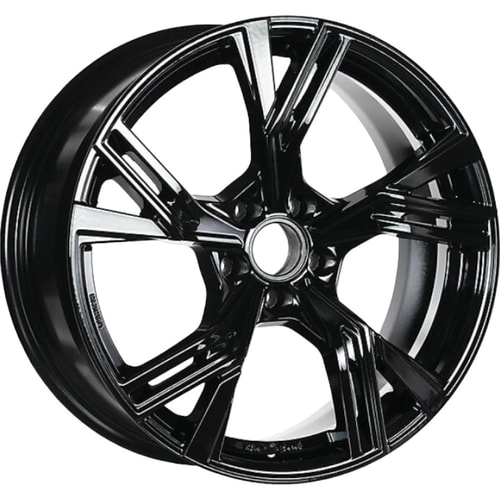 8.5X19" PCD 5X112 EMR Wheels EMR-E323-04 ET45 Black 66.45 mm