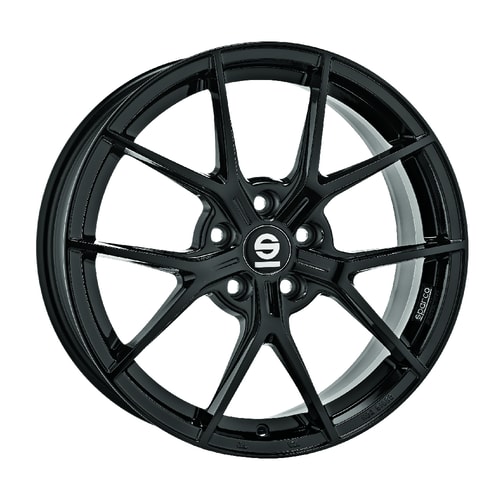 8.5X19" PCD 5X112 RC 212 MAT BLACK LIP DIAMOND ET38 66.6 mm