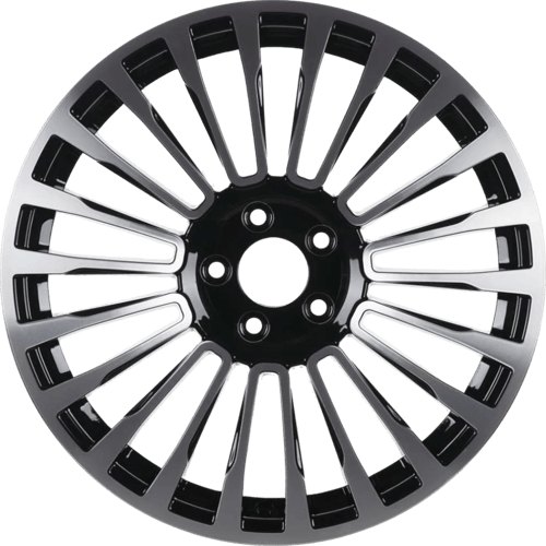 8.5X19" PCD 5X112 RC 225 BLACK DIAMOND ET38 66.6 mm