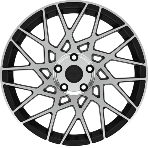 8.5X19" PCD 5x112 Velare 19057-1 ET42 73.10 mm Santoroni Black Diamond