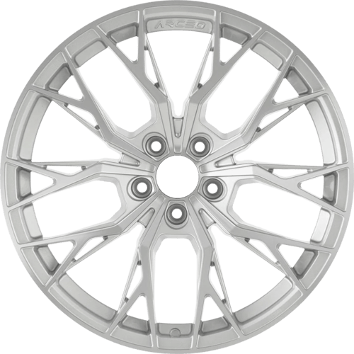 8.5X19" PCD 5X114.3 Arceo Wheels ARC-19239-23 ET35 SILVER DIAMOND ROMA 73.1 mm