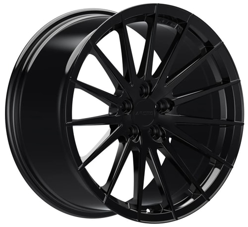 8.5X19" PCD 5X114.3 Arceo Wheels ARC-S1011-31 ET35 Black Lisbon 73.1 mm
