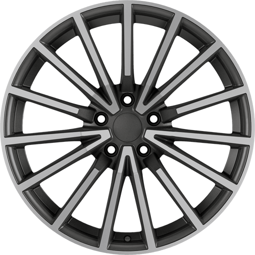 8.5X19" PCD 5X114 AGT Wheels 19288 64.10 mm Matt Titan Diamond