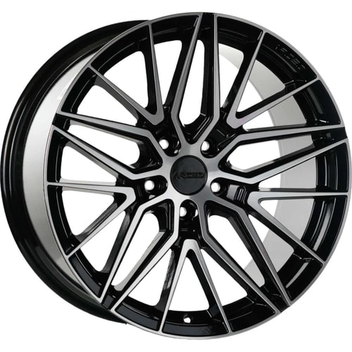 8.5X19" PCD 5X114 Arceo Wheels  19193 BLACK DIAMOND SEVILLA ET35 73.1 mm