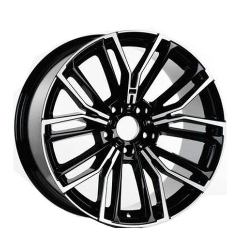 8.5X19" PCD 5X120 Arceo Wheels  19181 BLACK DIAMOND ET35 72.6 mm