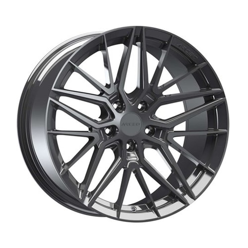 8.5X19" PCD 5X120 Arceo Wheels  19193 GUN METAL DIAMOND ET33 72.6 mm