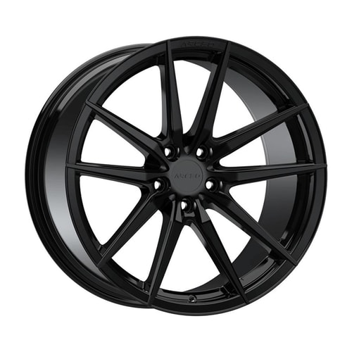 8.5X19" PCD 5X120 Arceo Wheels  9190 GLOSSY BLACK ET30 72.6 mm