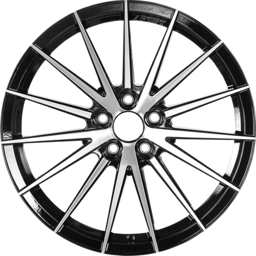 8.5X19" PCD 5X120 Arceo Wheels ARC-S1011-34 ET35 Black Diamond Lisbon 72.6 mm