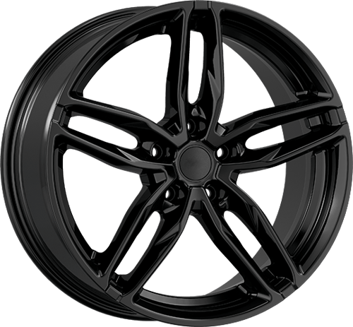 8.5X19" PCD5X108 AGT Wheels 907 ET72.6 Black 72.6 mm