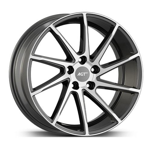 8.5X19" PCD5X108 AGT Wheels 921 ET45 TD 72.6 mm