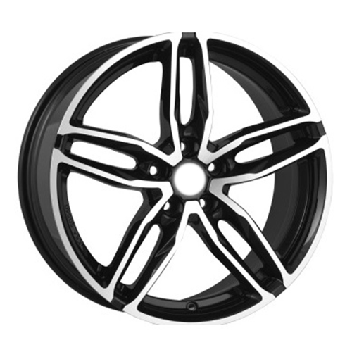 8.5X19" PCD5X112 AGT Wheels 907 ET35 Black Diamond 66.6 mm