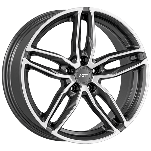 8.5X19" PCD5X112 AGT Wheels 907 ET72.6 TD 72.6 mm