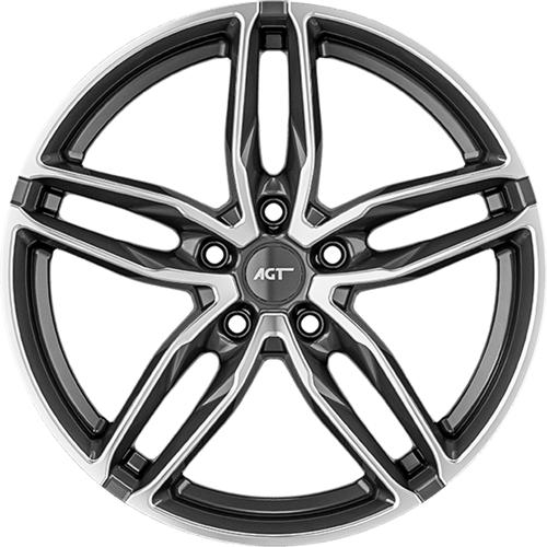 8.5X19" PCD5X112 AGT Wheels 907 ET72.6 TD 72.6 mm