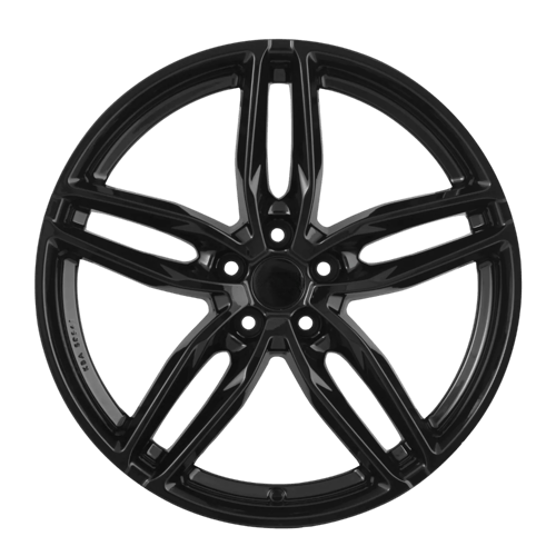 8.5X19" PCD5X120 AGT Wheels 1007 ET35 Black 72.6 mm