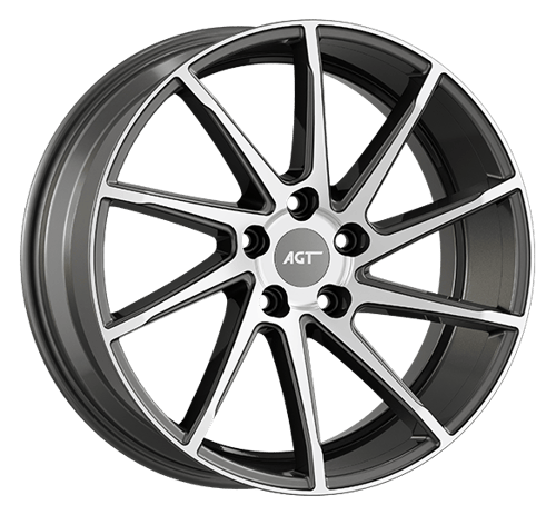 8.5X19" PCD5X120 AGT Wheels 921 ET72.6 TD 72.6 mm