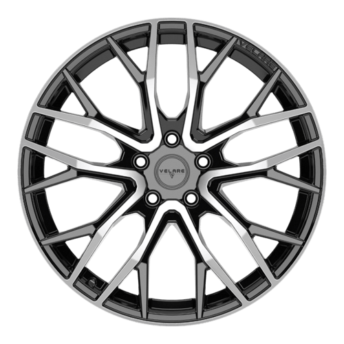 8.5X20" PCD 5x108 Velare 20099 ET38 73.10 mm Santoroni Black Diamond