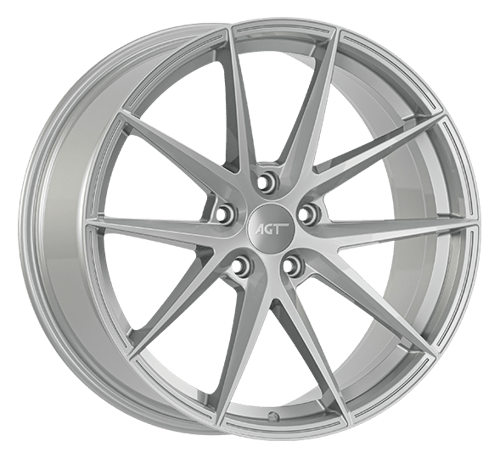 8.5X20" PCD 5X112 AGT Wheels 20235-K1  ET30 66.60 mm Full Silver