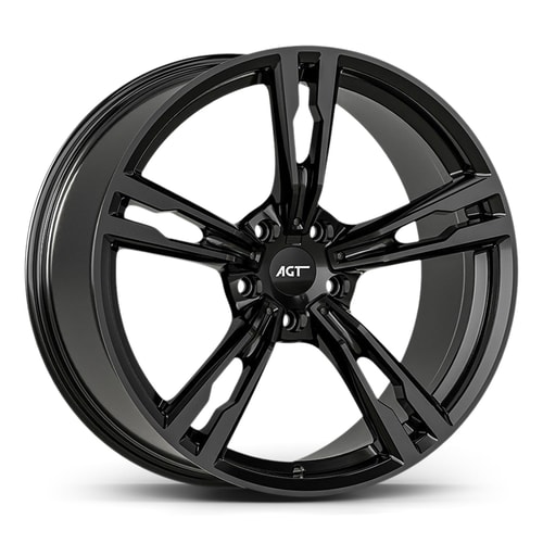 8.5X20" PCD 5X112 AGT Wheels 20265-1 ET28 66.60 mm Gloss Black