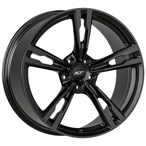 8.5X20" PCD 5X112 AGT Wheels 20265-1 ET28 66.60 mm Gloss Black