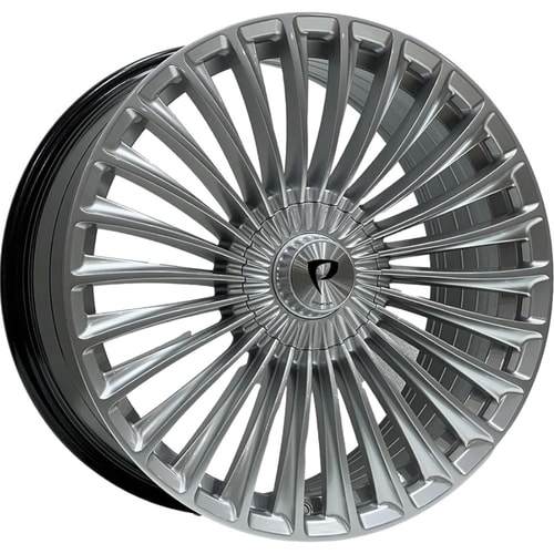8.5X20" PCD 5X112 Powcan Jant BK-3S198-4 ET38 66.56 mm HYPER SILVER