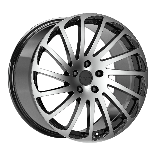 8.5X20" PCD 5x112 Velare 20117-1 ET42 66.60 mm Santoroni Black Diamond