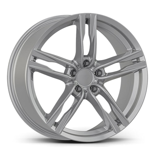8.5X20" PCD 5X120 Arceo Wheels  20179 ET35 72.56 mm FULL SILVER