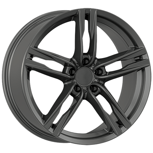8.5X20" PCD 5X120 EMR Wheels 20179-05 ET35 72.56 mm Glossy Titanium