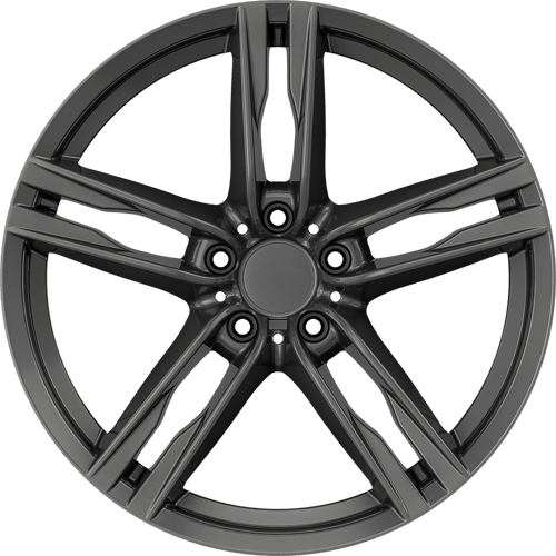 8.5X20" PCD 5X120 EMR Wheels 20179-05 ET35 72.56 mm Glossy Titanium