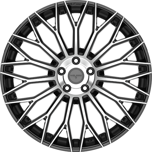 8.5X20" PCD 5X120 Velare 20119-1 ET35 72.60 mm Santorini Black Diamond