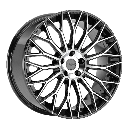 8.5X20" PCD 5X120 Velare 20119-1 ET35 72.60 mm Santorini Black Diamond