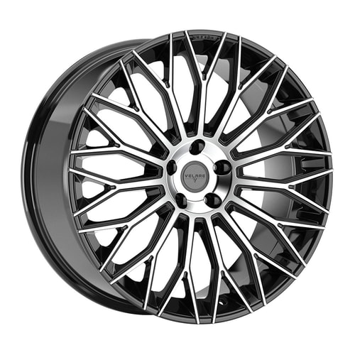 8.5X20" PCD 5X120 Velare 20119-1 ET35 72.60 mm Santorini Black Diamond
