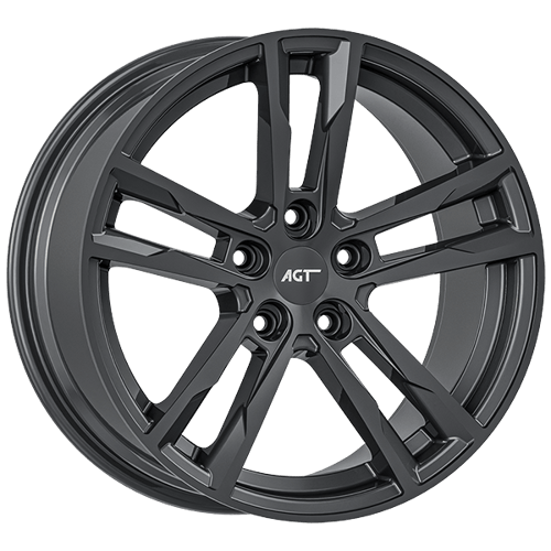 8.5X20" PCD 5XD AGT Wheels 20094 ET42 72.60 mm Hyper Black