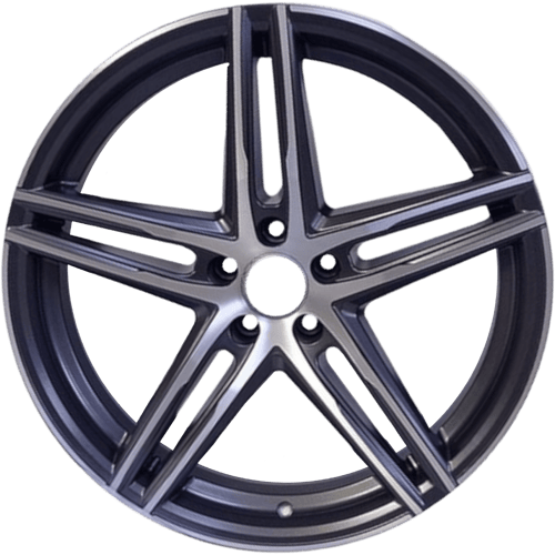 8.5X20" PCD5X108 AGT Wheels 20153-1 ET72.6 Black Diamond 72.6 mm
