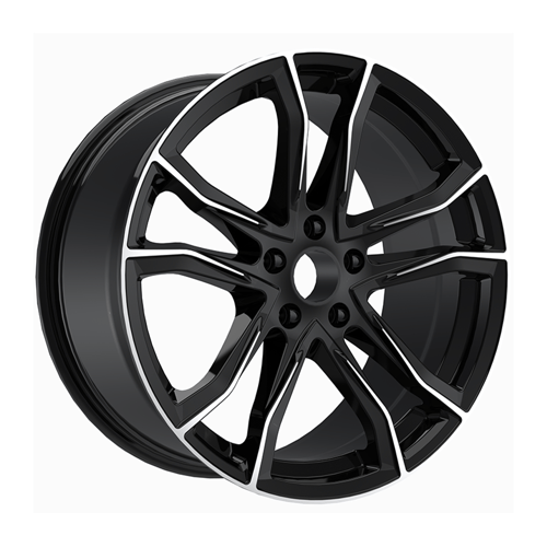 8.5X20" PCD5X108 AGT Wheels 20173-1 ET72.6 Black Diamond 72.6 mm