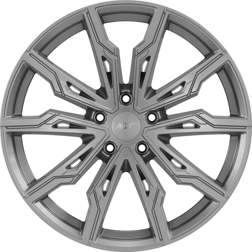 8.5X20" PCD5X112 AGT Wheels 20154-1 ET66.6 Full Silver 66.6 mm