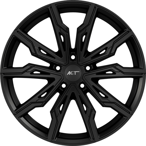 8.5X20" PCD5X112 AGT Wheels 20154-1 ET66.6 Matt Black 66.6 mm