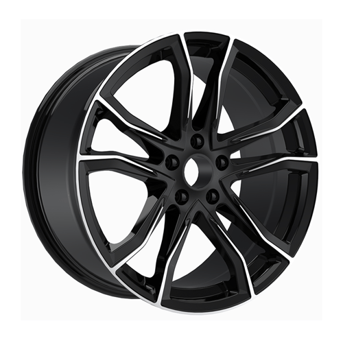8.5X20" PCD5X112 AGT Wheels 20173-1 ET66.6 Black Diamond 66.6 mm
