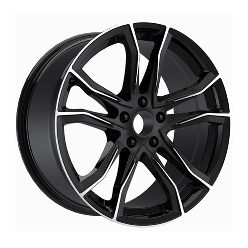 8.5X20" PCD5X114 AGT Wheels 20173-1 ET72.6 Black Diamond 72.6 mm