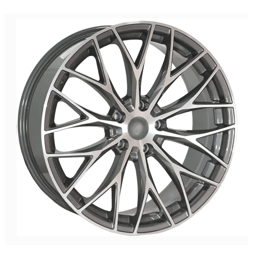 8.5X20" PCD5X120 AGT Wheels 20101 ET67.1 Matt Gun Metal Diamond 67.1 mm